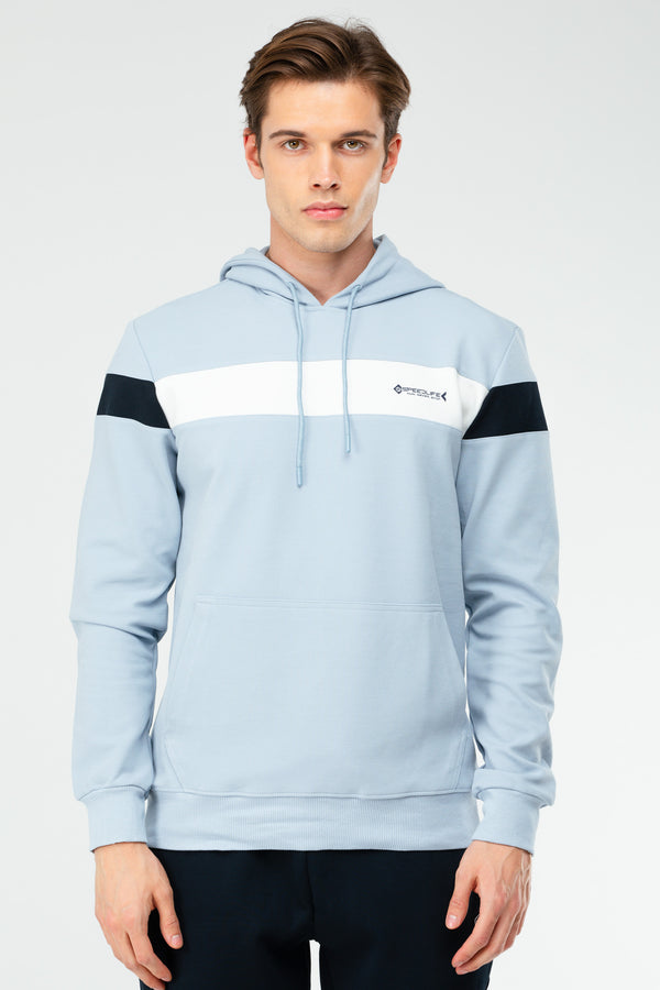 Blue Men's Hoodie Sweatshirt XC2283