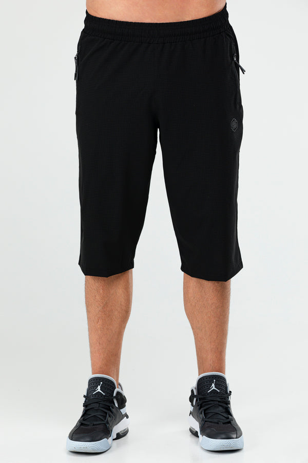 Black Men's Capri Pants XE0212