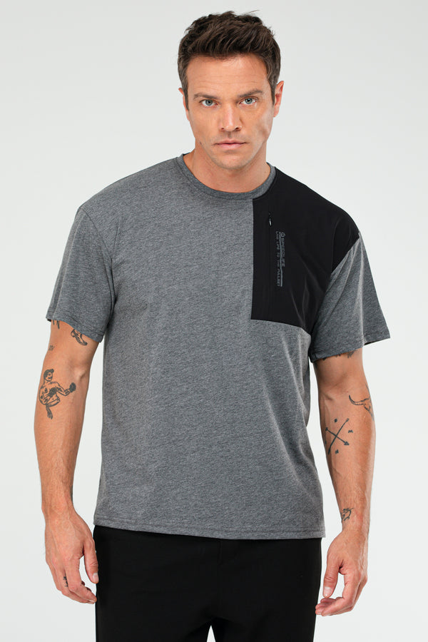 Anthracite Men's T-shirt XF1203