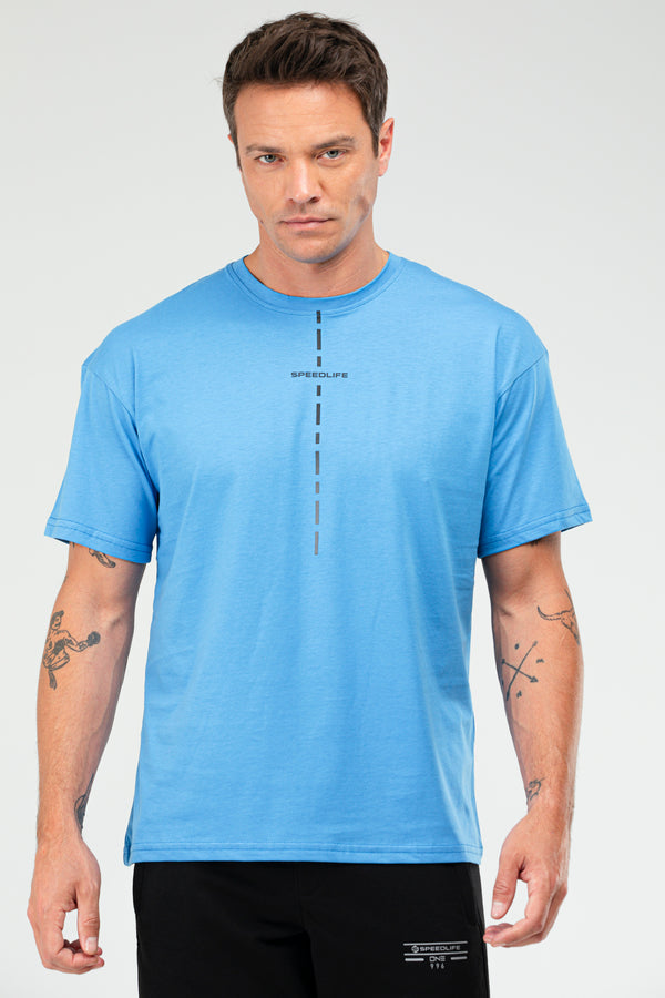 Blue Men's T-shirt XF1219