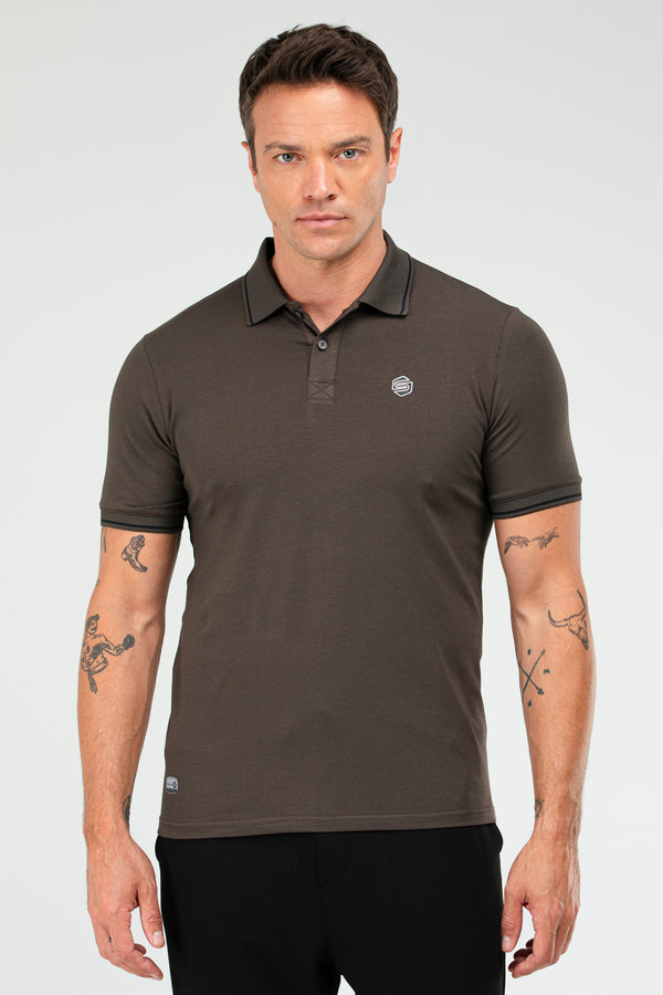 Khaki Men's T-shirt XF1522