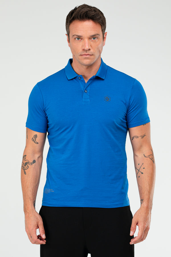 Sax Blue Men's T-shirt XF1523