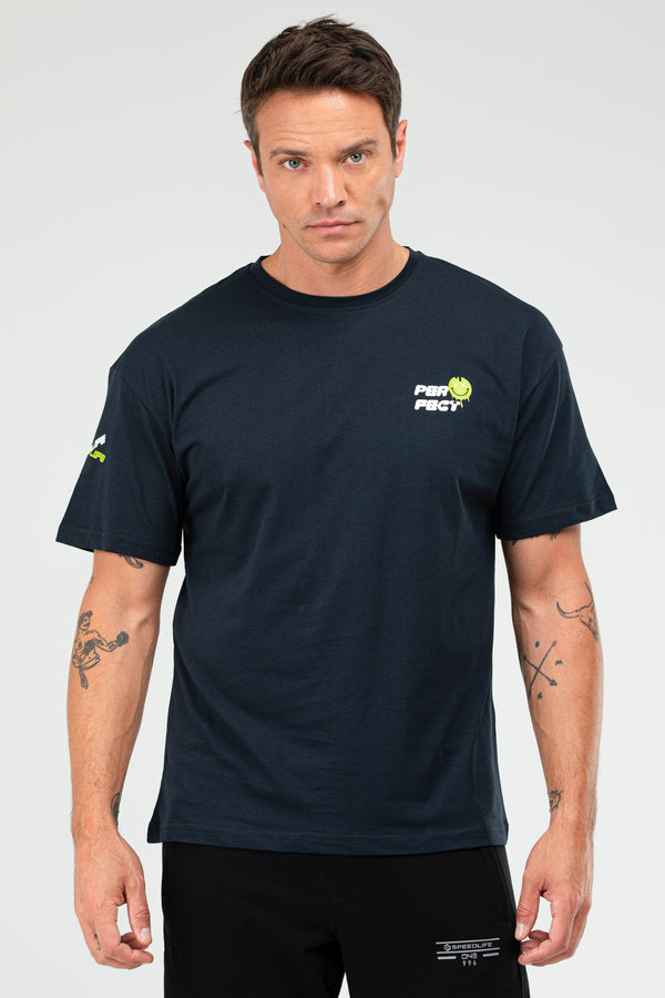 Navy Men's T-shirt XF1581