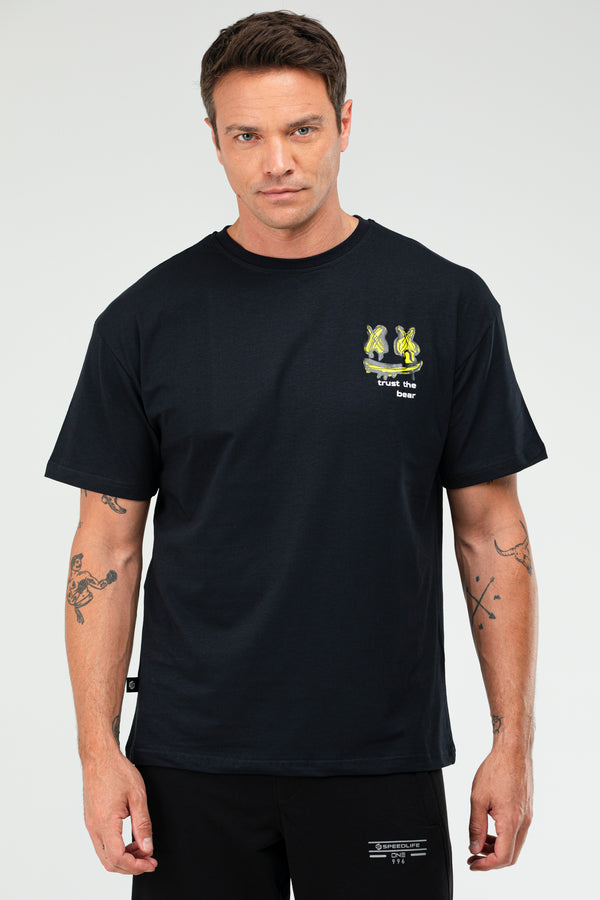 Navy Men's T-shirt XF1600