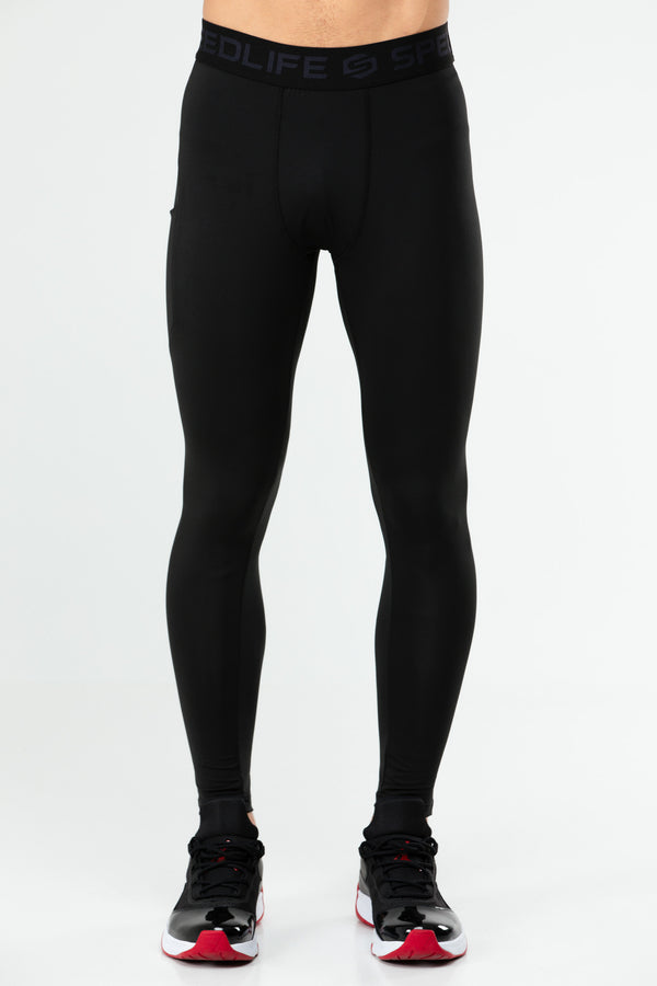 Black Men's Leggings XT0001