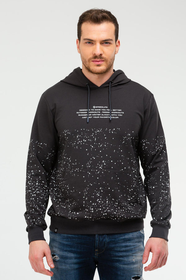 Smoked Men's Hoodie Sweatshirt XC2210