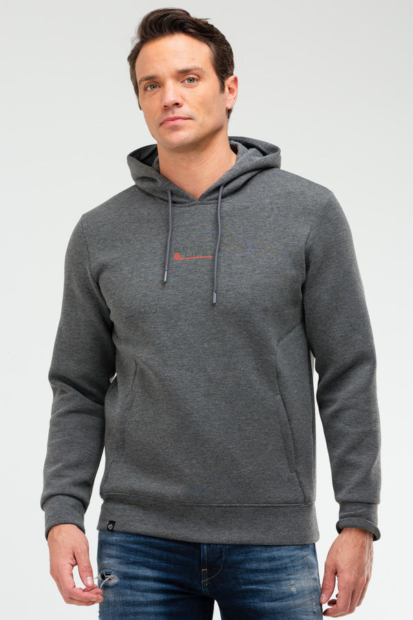 Anthracite Men's Hoodie Sweatshirt XC2209