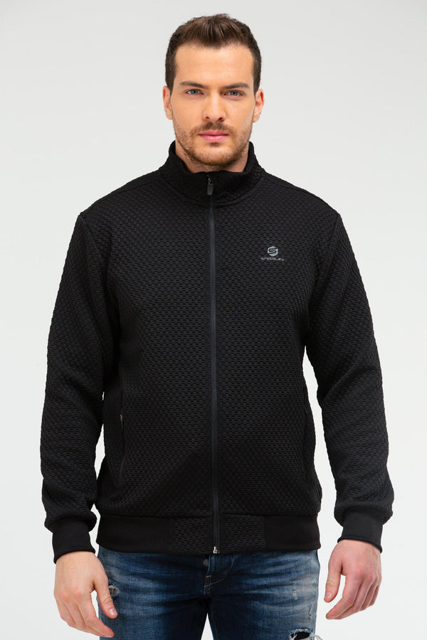 Black Men's Sweatshirt XC2182