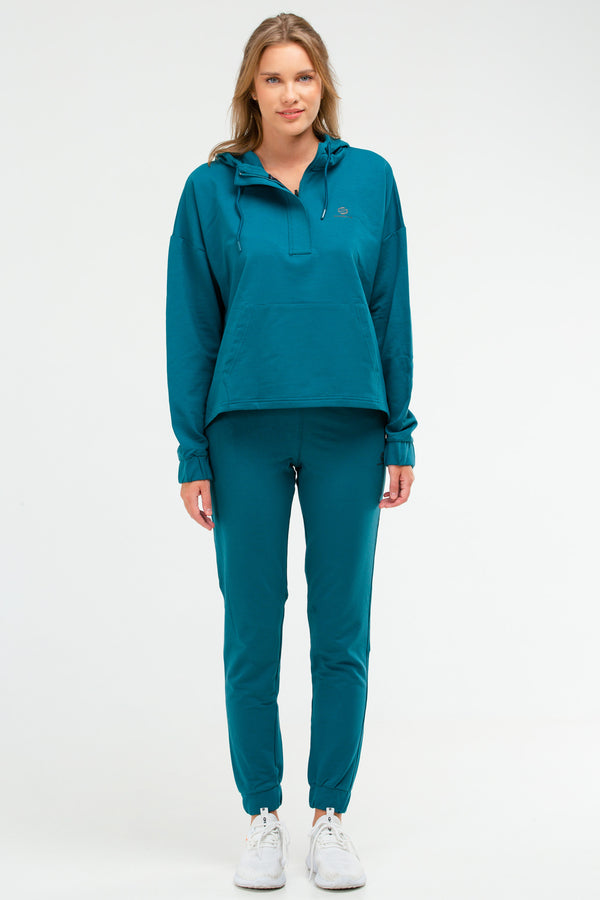 Teal Women's Tracksuit Set SA2302